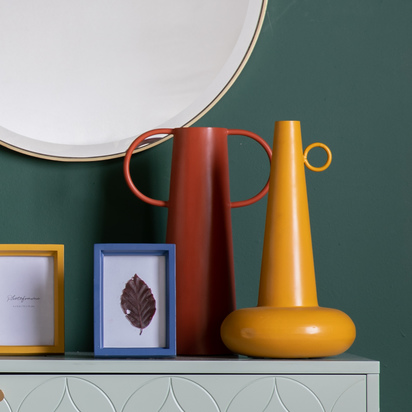 Milo Vase Burnt Orange