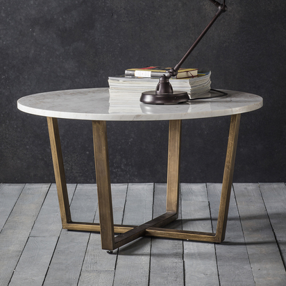 Nina Round Coffee Table Marble