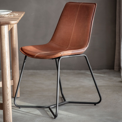 Bosworth Chair Brown (2pk)