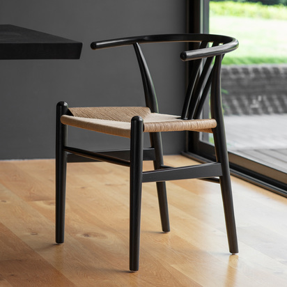 Finley Chair Black (2pk)