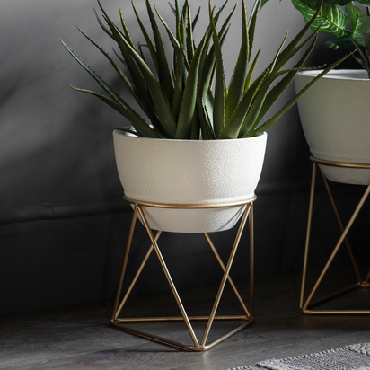 Hepburn Metal Planter Set of 2