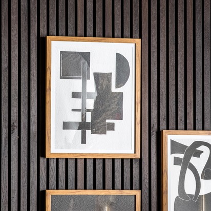 Croxton Shapes Drawing Framed Art
