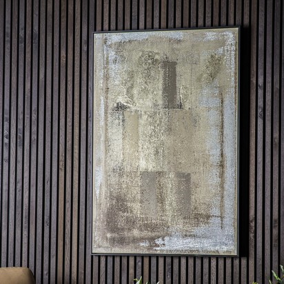 Vista Gold Foil Framed Canvas