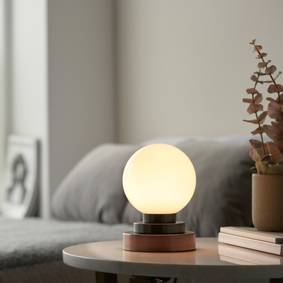 Umna Table Lamp Antique Copper
