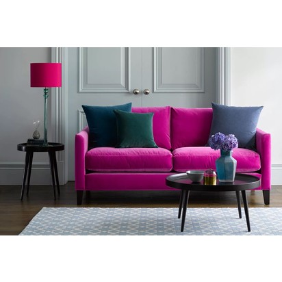 Izzy Large LHF Chaise Sofa in Admiral Smart Cotton