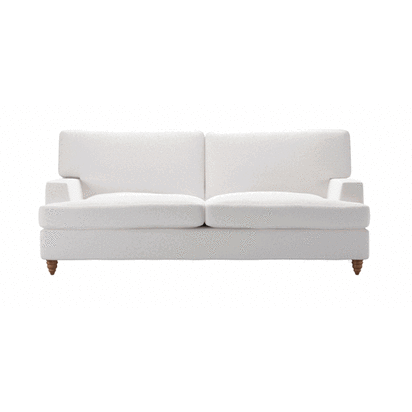 Isla 3 Seat Sofa Bed in Arctic Seal Easy Cotton