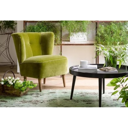 Betty Armchair in Pavilion Pink Brushstroke