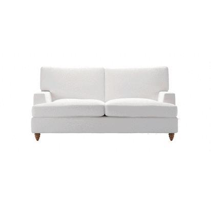 Isla 2 Seat Sofa Bed in Cirrus Smart Slubby Cotton