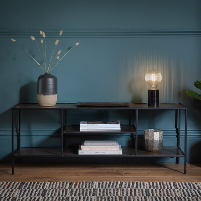 Newstead Media Unit Antique Gold