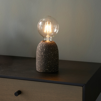 Terrazzo Table Lamp Black