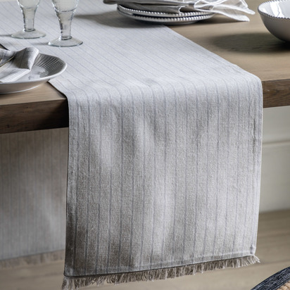 Natural Stripe Table Runner 360x2500mm LARGE