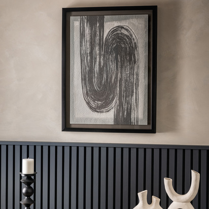 Avenue Abstract Charcoal