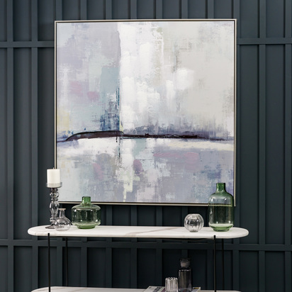 Urban City Skyline Framed Art 1025x50x1025mm