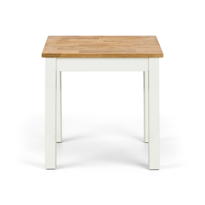 Coxmoor Lamp Table - Ivory & Oak