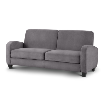 Vivo 3 Seater Sofa In Dusk Grey Chenille