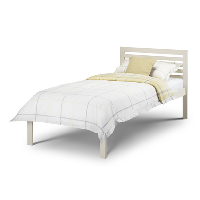 Slocum 90cm Single White Bed