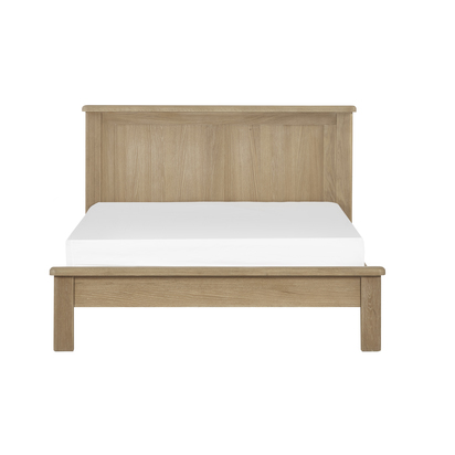 Memphis 135cm Double Limed Oak Effect Bed