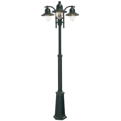Como 3 Light Triple Head Post