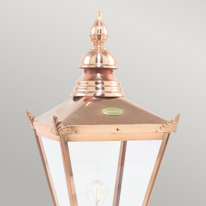 Chelsea 1 Light Grande Lamp Post Head Only
