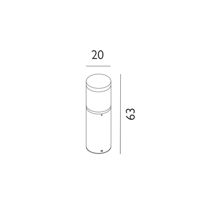 Egersund LED Medium Bollard