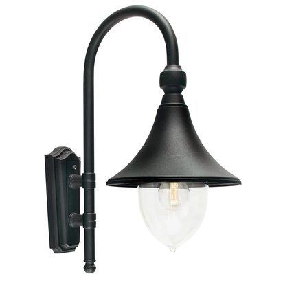 Firenze 1 Light Wall Lantern - Black