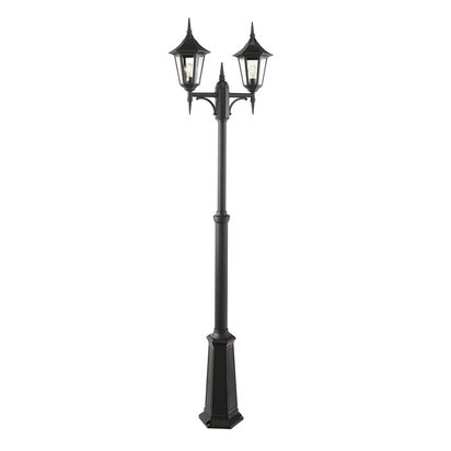 Valencia 2 Light Twin Head Lamp Post
