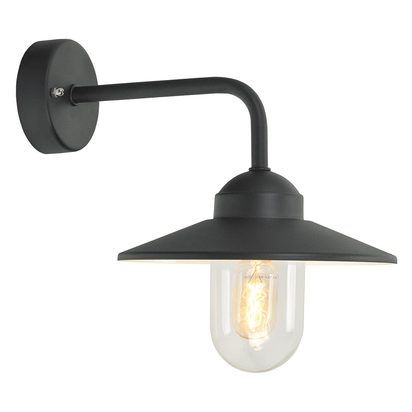 Vansbro 1 Light Wall Lantern Black
