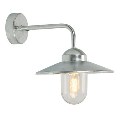 Vansbro 1 Light Wall Lantern Galvanised
