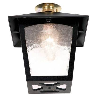 York 1 Light Flush Porch Lantern