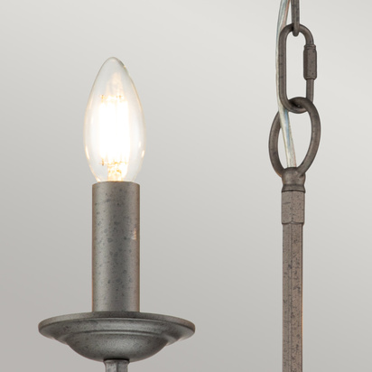 Crown 6 Light Chandelier