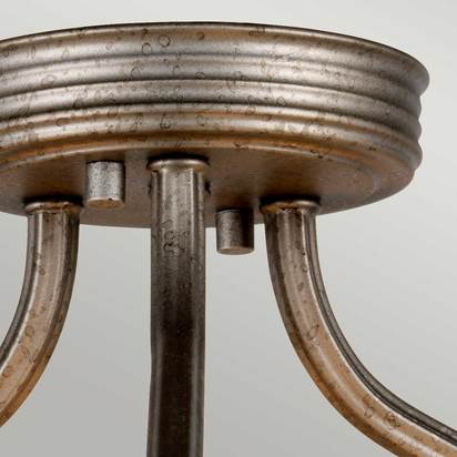 Crown 3 Light Semi-Flush/Pendant