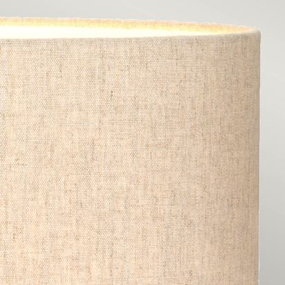 Amelia 1 Light Table Lamp with Oval Shade