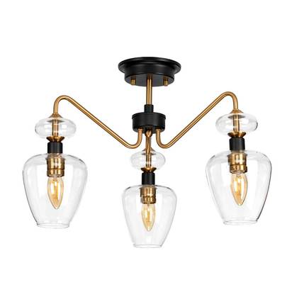 Armand 3 Light Semi-Flush