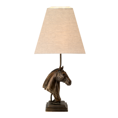 Eclipse 1 Light Table Lamp with Tapered Square Shade