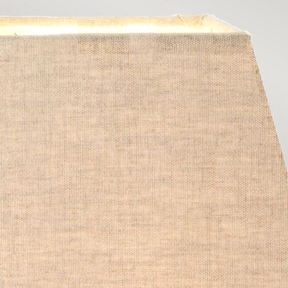 Eclipse 1 Light Table Lamp with Tapered Square Shade