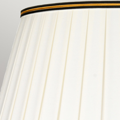 Narbonne 1 Light Table Lamp - with Tall Empire Shade