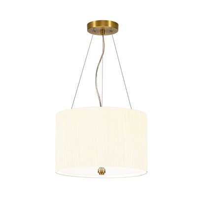 Pearce 14" Pendant with Aged Brass Ceiling Pan