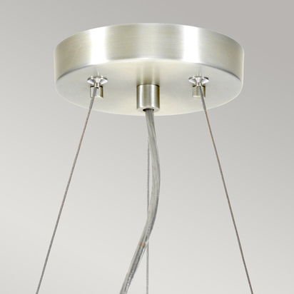 Pearce 14" Pendant with Polished Chrome Ceiling Pan