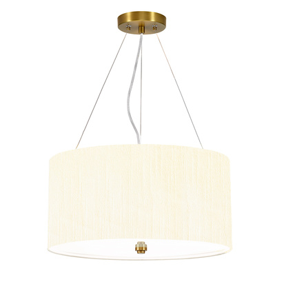 Pearce 18" Pendant with Aged Brass Ceiling Pan