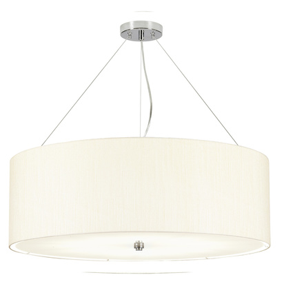 Pearce 34" Pendant with Polished Chrome Ceiling Pan