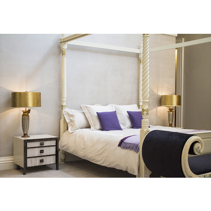 Bienville 1 Light Table Lamp - Silver/Gold