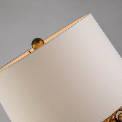 Gallier 1lt Table Lamp - Black and Gold
