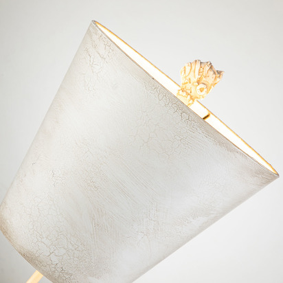 Petra 1lt Table Lamp - Bone White