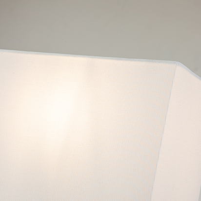 Swirl 1lt Large Wall Light - Bone White
