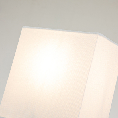 Swirl 1lt Small Wall Light - Bone White