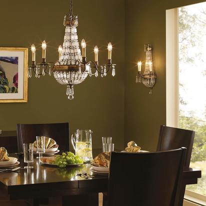 Bellini 6 Light Chandelier