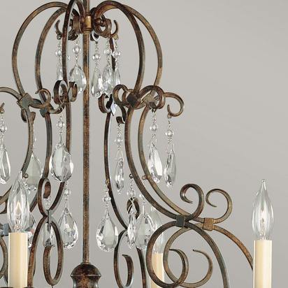Chateau 6 Light Chandelier