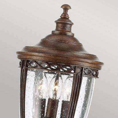 English Bridle 3 Light Medium Pillar Lantern