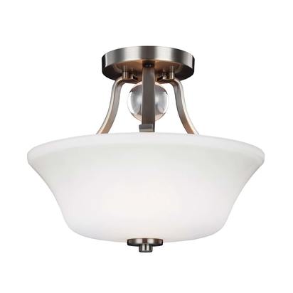Evington 2 Light Semi-Flush