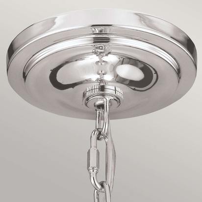 Hounslow 1 Light Pendant Polished Nickel